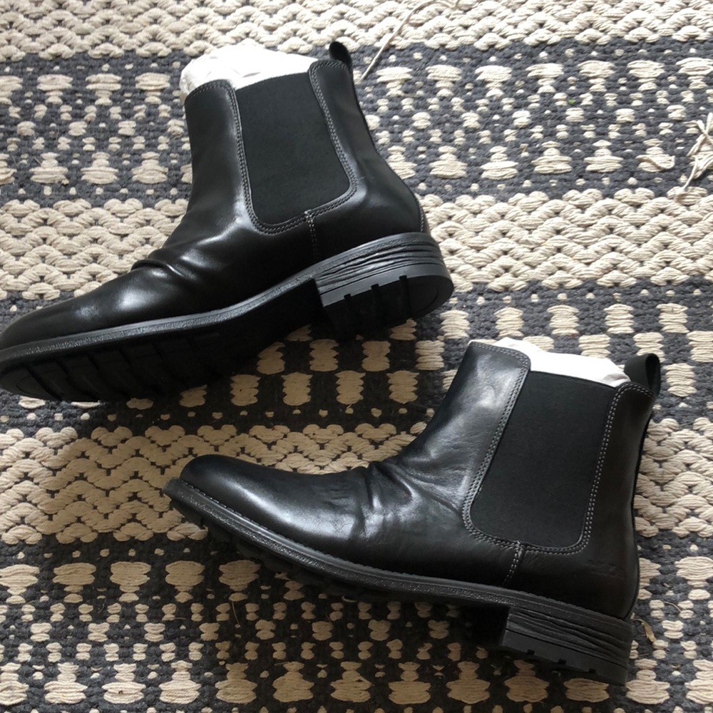 NWT Taos Footwear Black ‘Tender’ Leather Boots